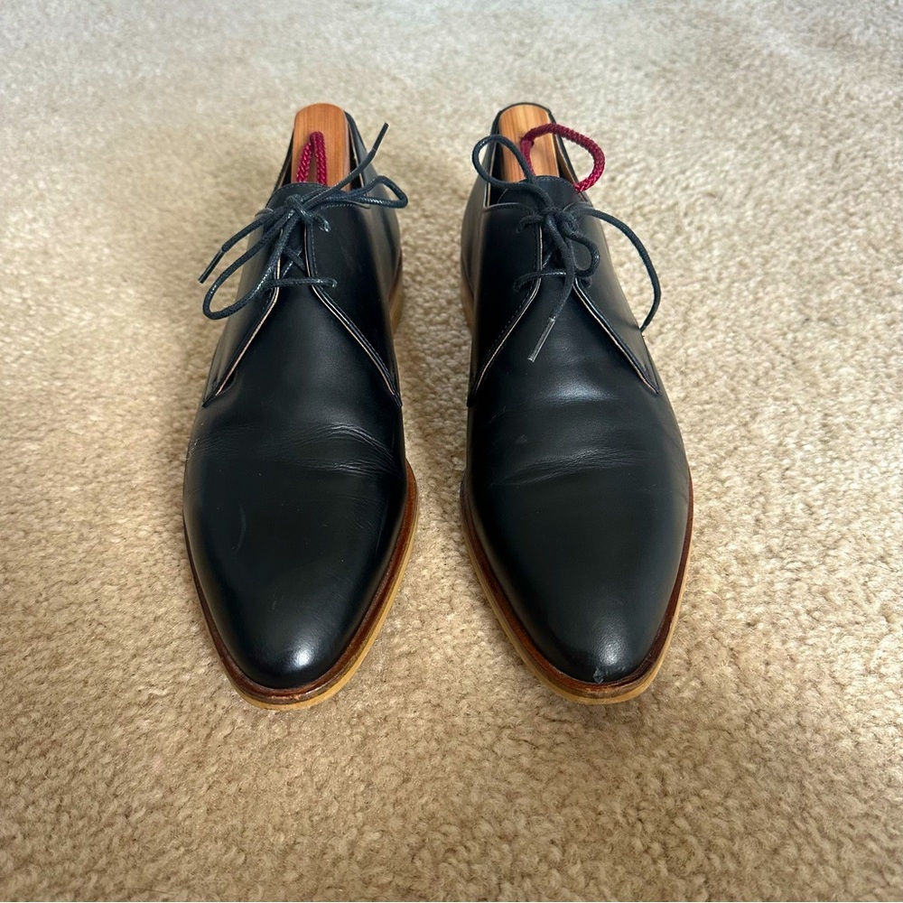 Everlane women’s black leather oxfords size 8.5